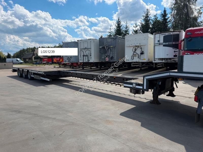Náves na prepravu strojov Nooteboom Low Loader...