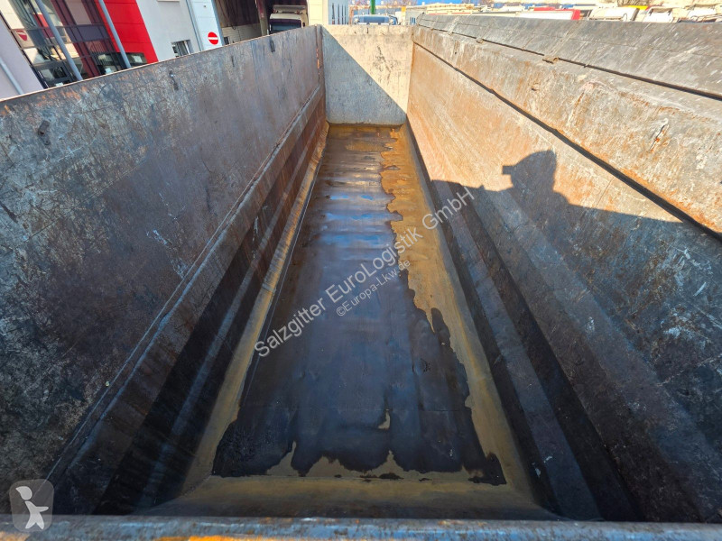 نصف مقطورة Kempf MULDE MIT KLAPPE!! / VOLVO 500...