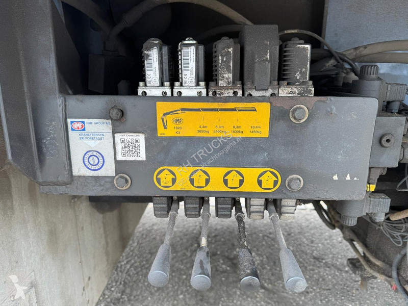 نصف مقطورة Lecitrailer 3 AXLE + HMF 1820-K3 +...