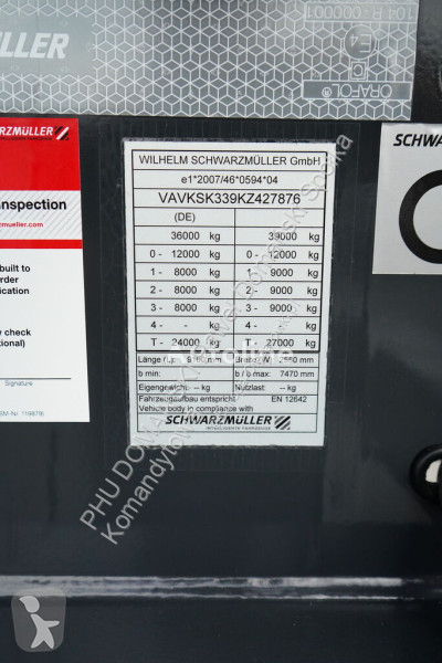 Полуремарке Schwarzmüller / WYWROTKA / 26 M3 /...