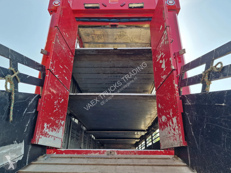نصف مقطورة Finkl SAV35 - 3/3 deck livestock -...