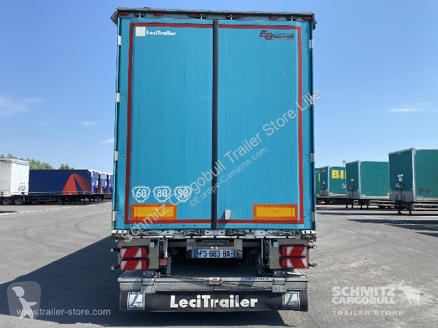 نصف مقطورة Lecitrailer Semitrailer Curtainsider...