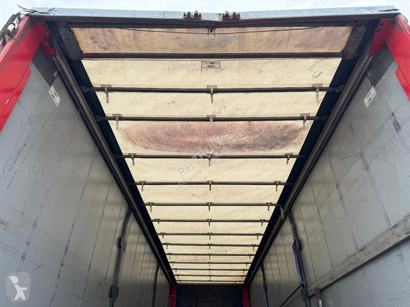 نصف مقطورة  1 AS 1 AXLE + BOX 9,1 METER INSIDE...