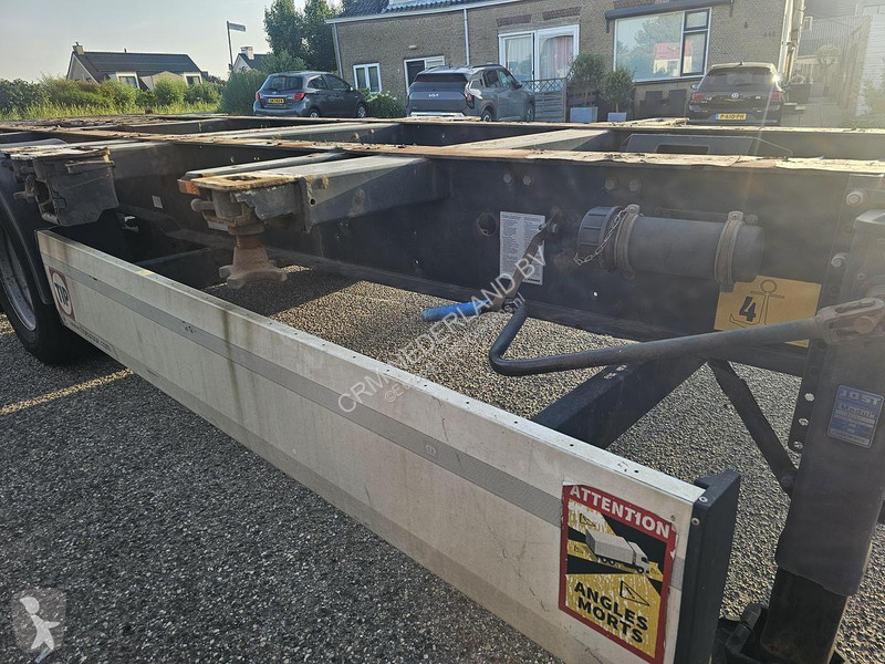 نصف مقطورة Krone / REAR SLIDER / DUTCH CHASSIS...