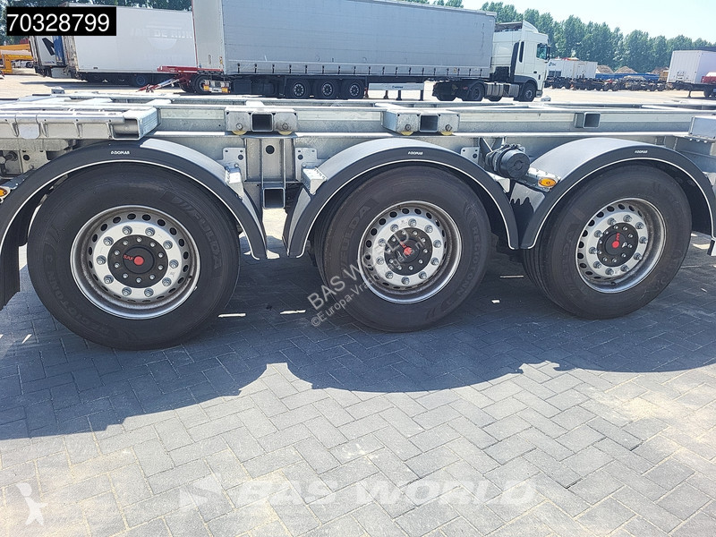 نصف مقطورة  3AFCST08 NEW Multi 45ft Lift Axle