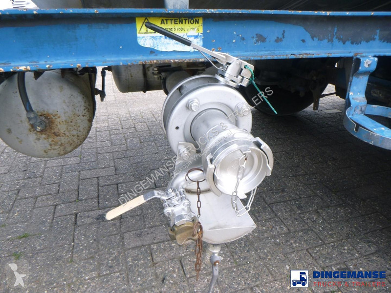 نصف مقطورة Magyar Chemical tank inox L4BH 32.5...
