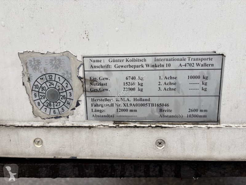 نصف مقطورة  K.M.A Holland KM02 KG,...