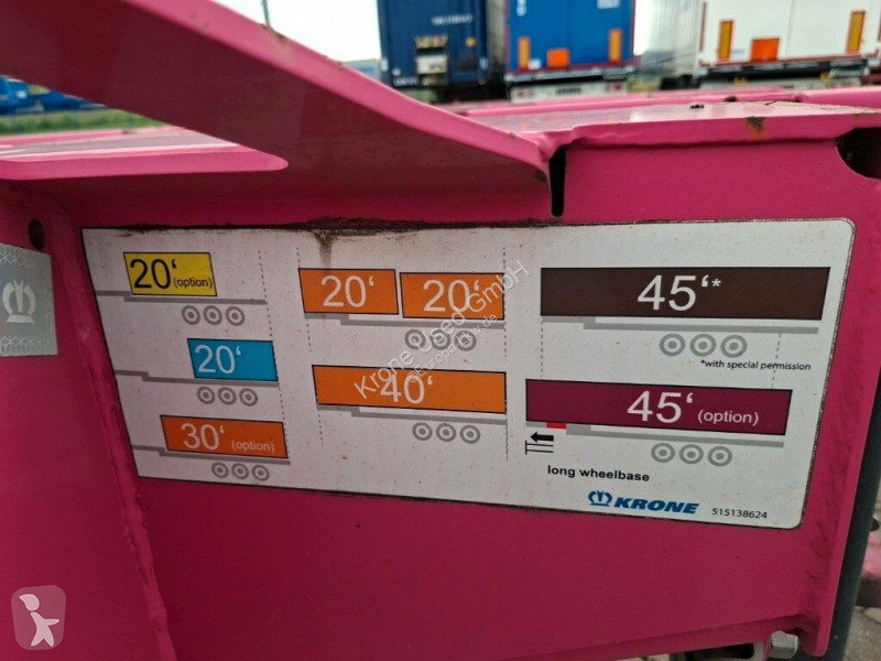 نصف مقطورة Krone Box Liner  C 27 eLTU50