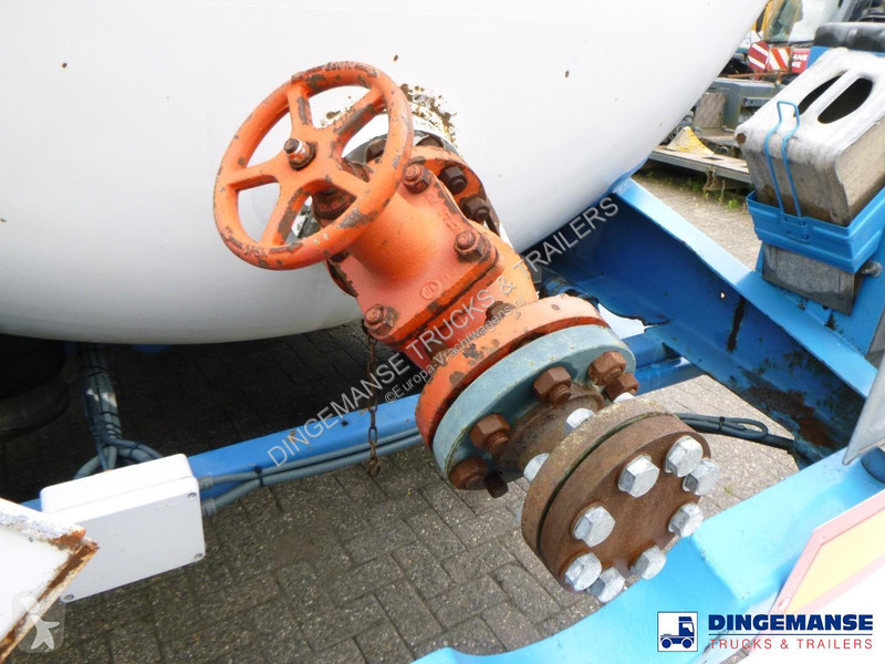 Oplegger  Gas tank steel 46.9 m3 / 1 comp + pump