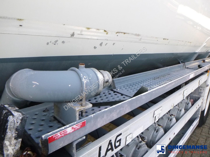 نصف مقطورة LAG Fuel tank alu 44.4 m3 / 6 comp +...