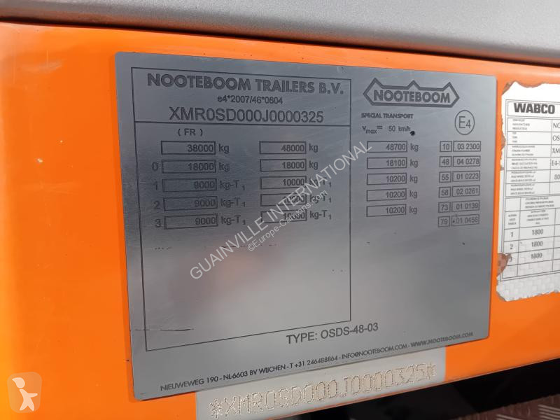 نصف مقطورة Nooteboom