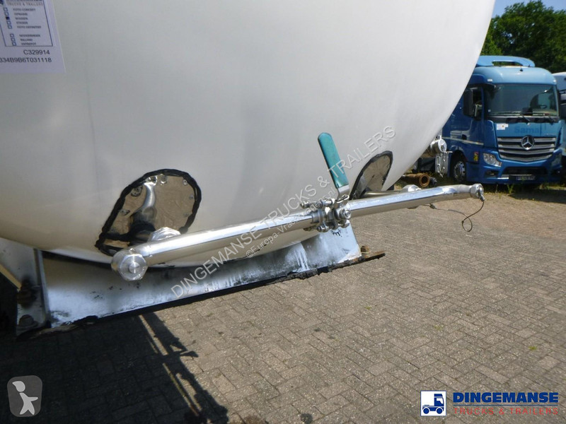 Semi remorque Feldbinder Chemical tank inox 30...