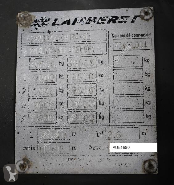 نصف مقطورة Lamberet CHŁODNIA / CARRIER VECTOR...