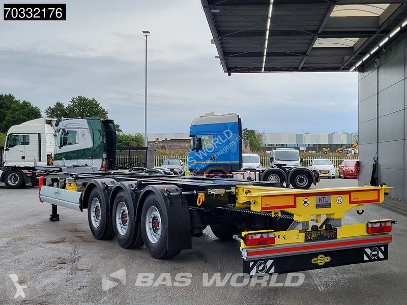 نصف مقطورة Orthaus TR 3 axles Mutli'45 Lift...