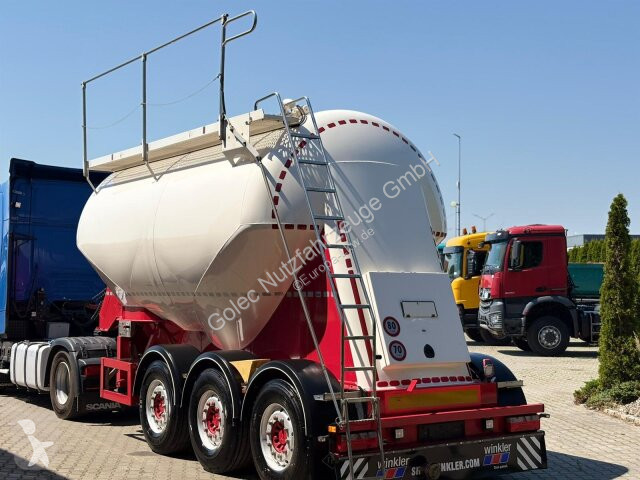 نصف مقطورة Feldbinder FFB Silo Auflieger TEUT...