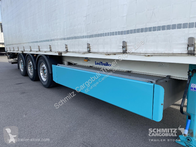 نصف مقطورة Lecitrailer Semitrailer Curtainsider...
