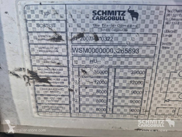 نصف مقطورة Schmitz Cargobull Curtainsider Mega