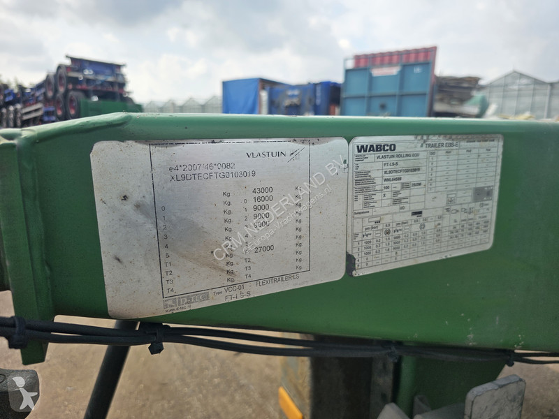 نصف مقطورة D-TEC VCC-01 FLEXITRAILER/ALL...