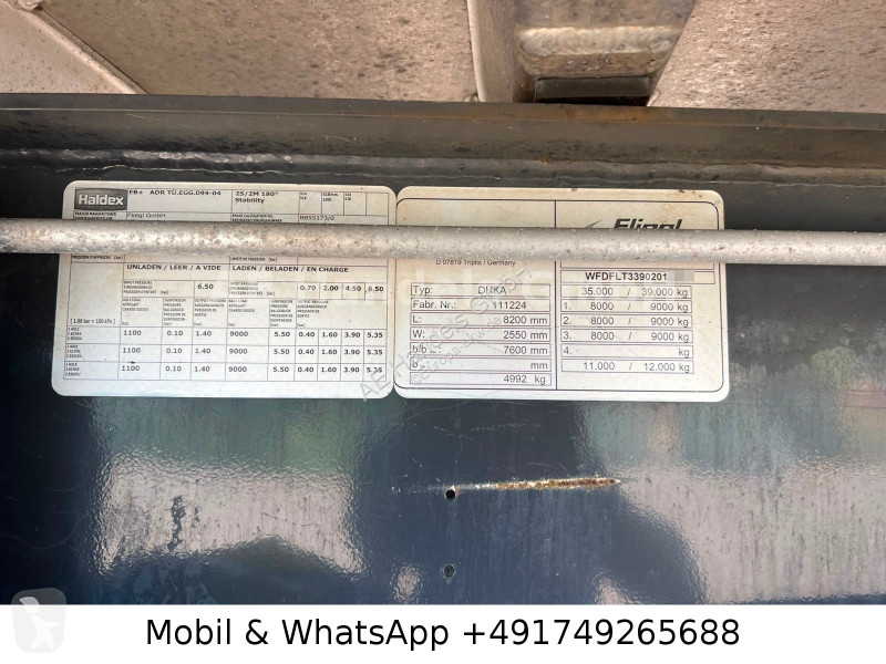 نصف مقطورة Fliegl DHKA 390 Alu-Kasten...