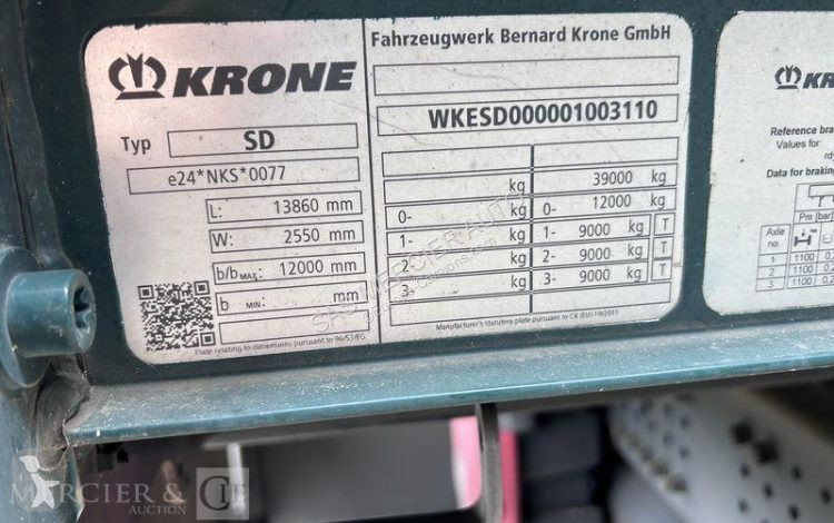 Krone  semi-trailer
