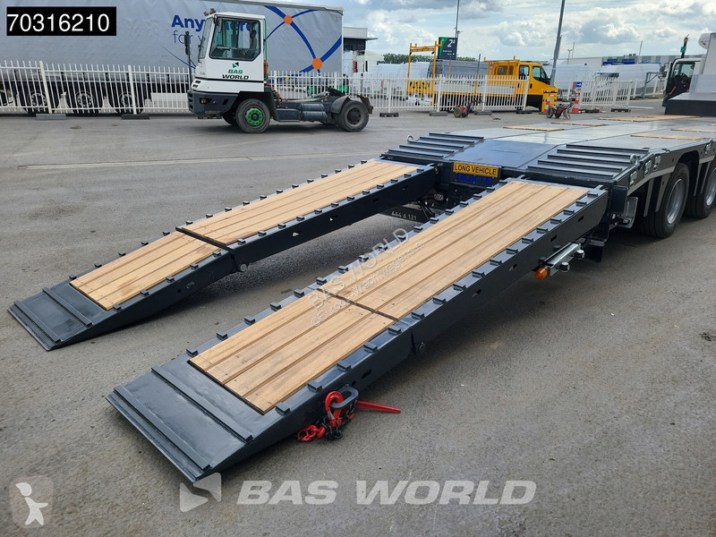 نصف مقطورة  NKTL3 NEW Lift + Steering Axle Ramps