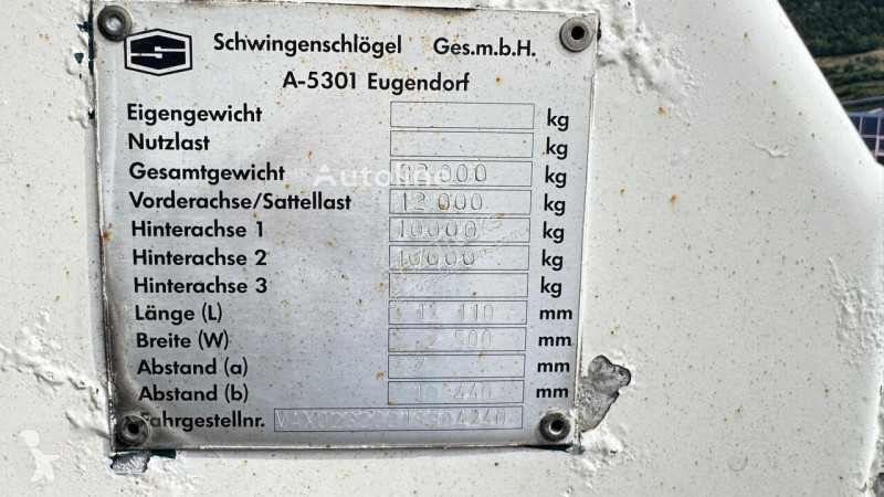 Semirimorchio Schwingenschlögel FSTK232