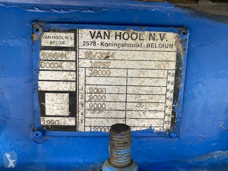 Semi remorque Van Hool Tank / 33.280 LT / 4...