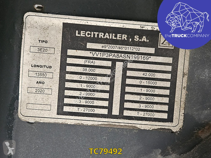 Semitrailer Lecitrailer