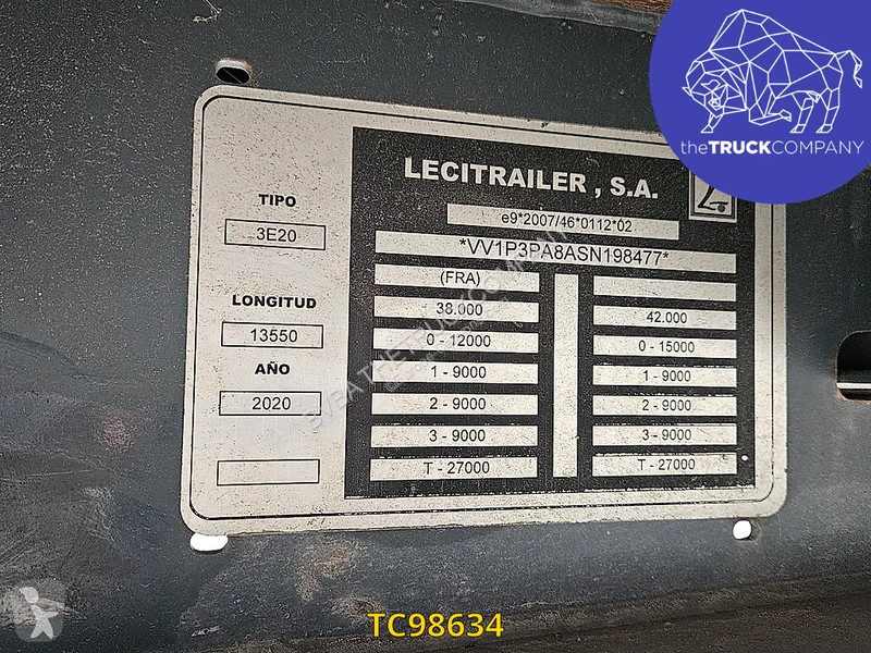 Semitrailer Lecitrailer