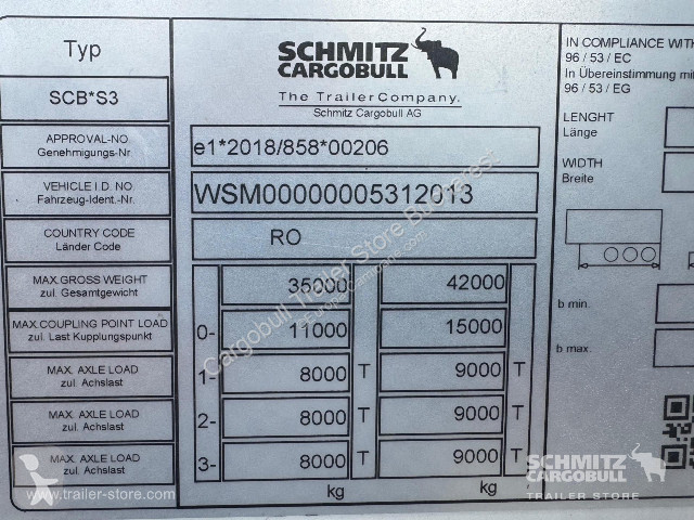 Semi remorque Schmitz Cargobull Reefer Standard...