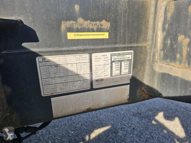 Semirremolque Pacton FLEX XL/ ALL CONNECTIONS/...