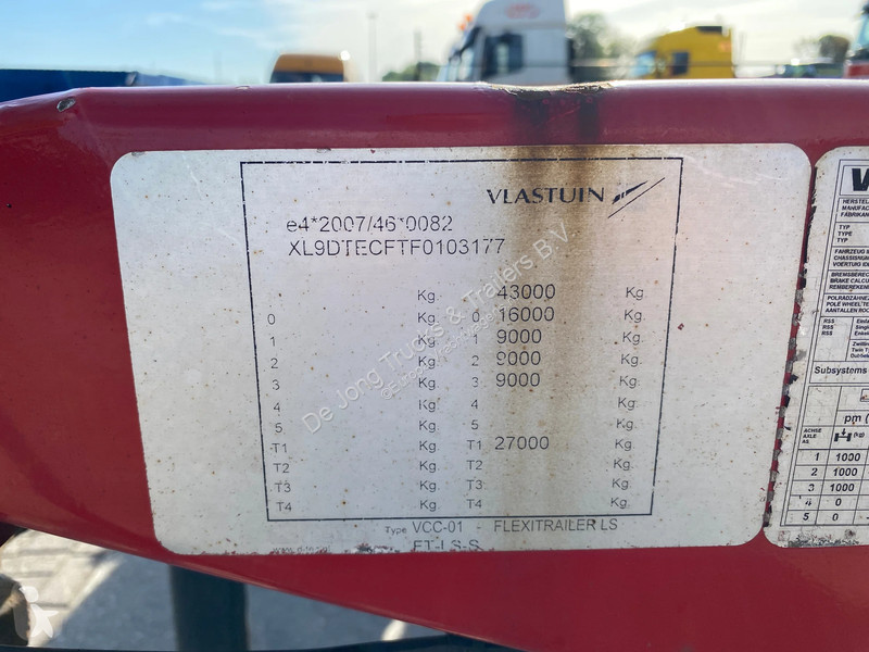 Semirremolque D-TEC FT-LS-S Flexitrailer / 2x...