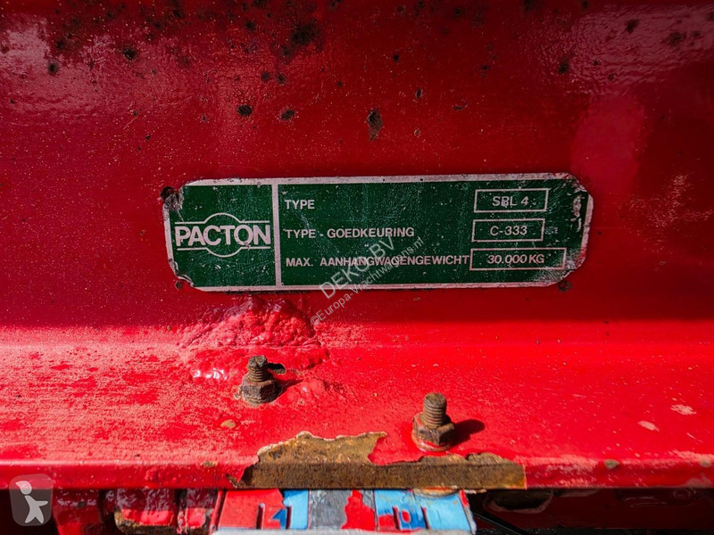 Semirremolque Pacton 2822 C-2 3-axle Pacton...