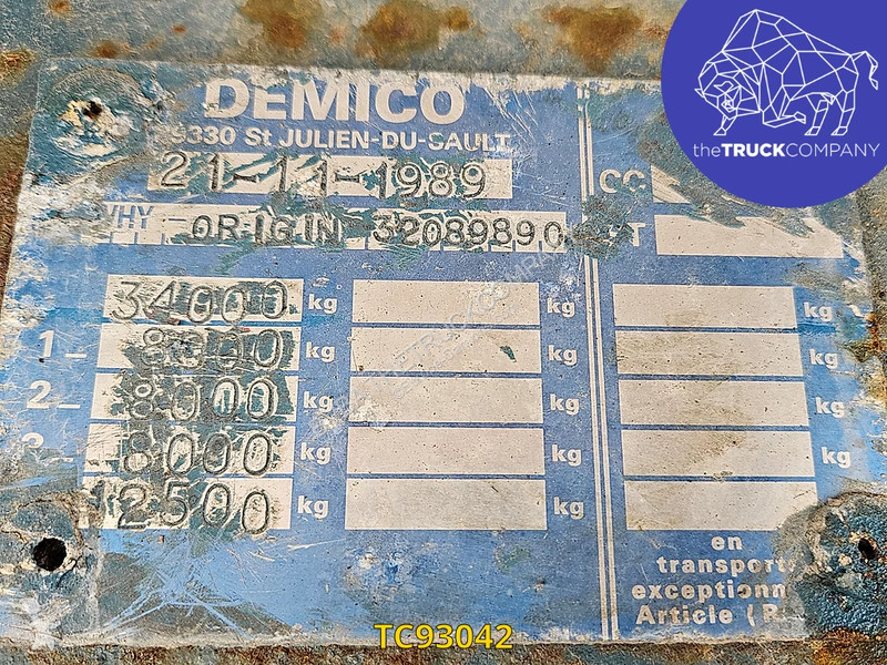 Semirremolque Demico