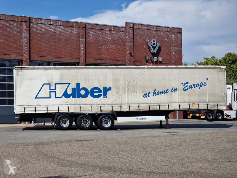 Oplegger Krone 3 axle tautliner - Coil - BPW