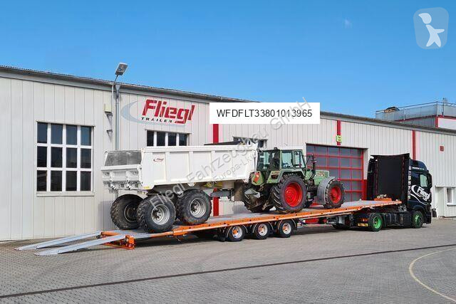 Трал Fliegl Plateauauflieger zum Fahrzeugtransport