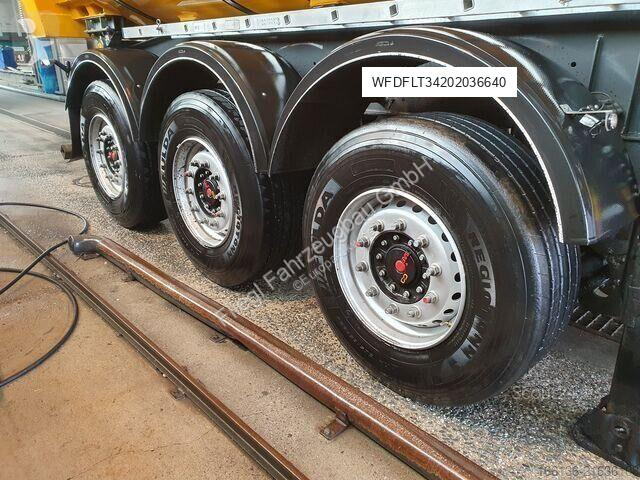 Oplegger Fliegl 3-Achs Kipper DHKA 420 Thermo -...
