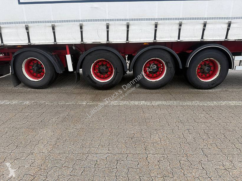 Návěs  4 axle Curtainsider / Planenauflieger