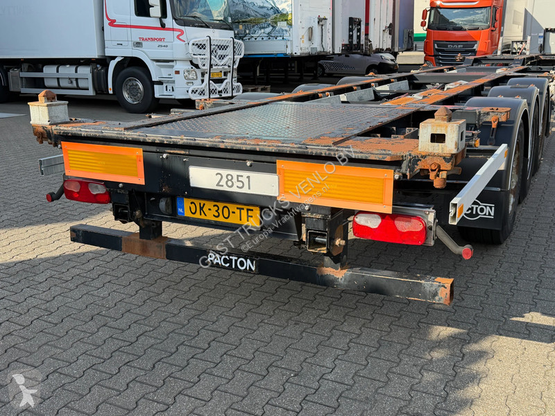 Návěs Pacton T3-007 Multi Chassis High Cube,...