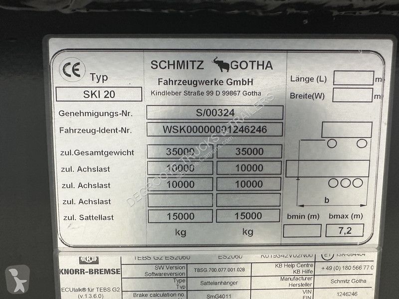 Semirremolque Schmitz Cargobull 26 cub in steel...