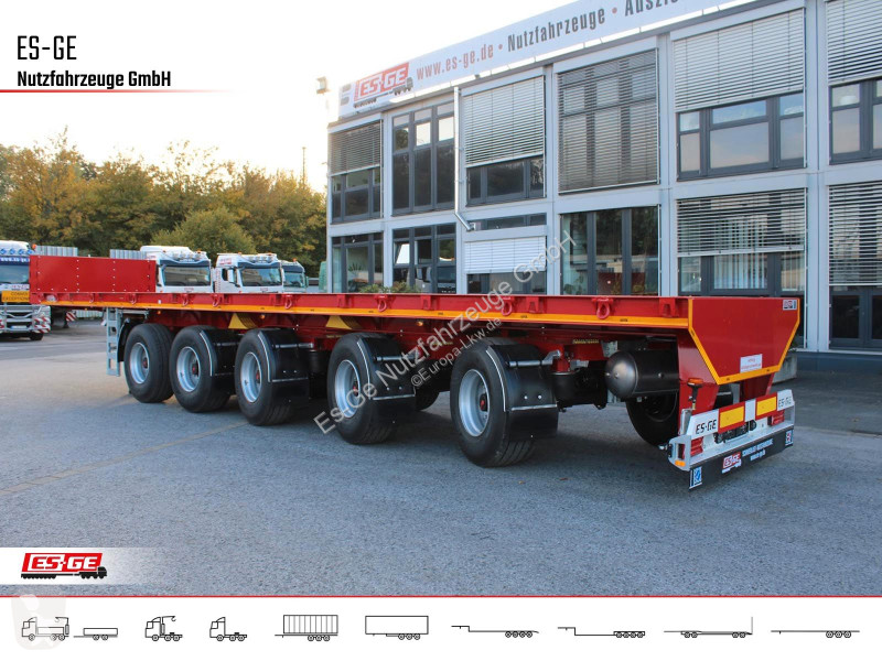 Semirremolque ES-GE 5-Achs-Ballastauflieger