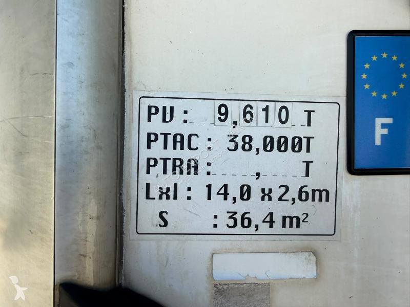 Semi remorque Lamberet VECTOR 1950MT