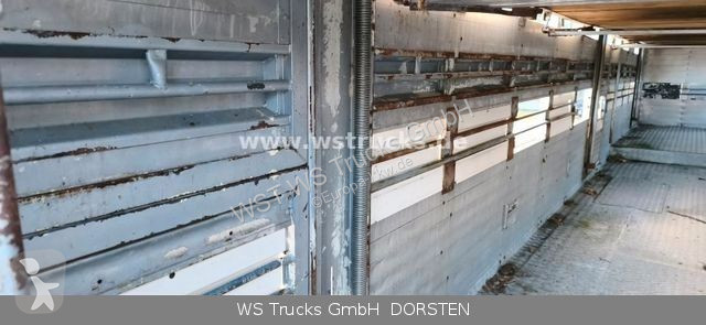 Semitrailer Menke 2 Stock Viehauflieger | Spindel
