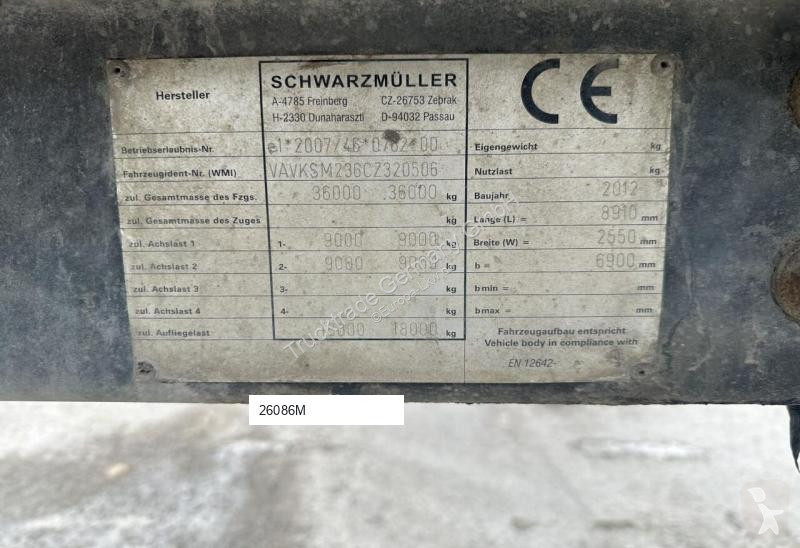 Schwarzmüller Schwarzmueller HKS2/E semi-trailer