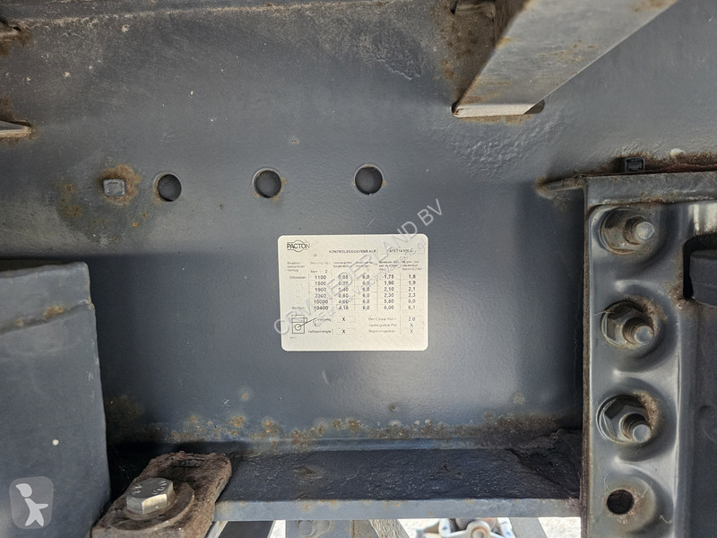 Pacton T2-001 STEERING AXLE/LOADING LIFT/ BPW...