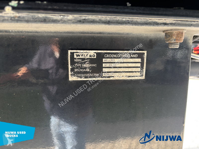 Welgro 97 WSL 43-32 Liftas + 11 compatimenten...