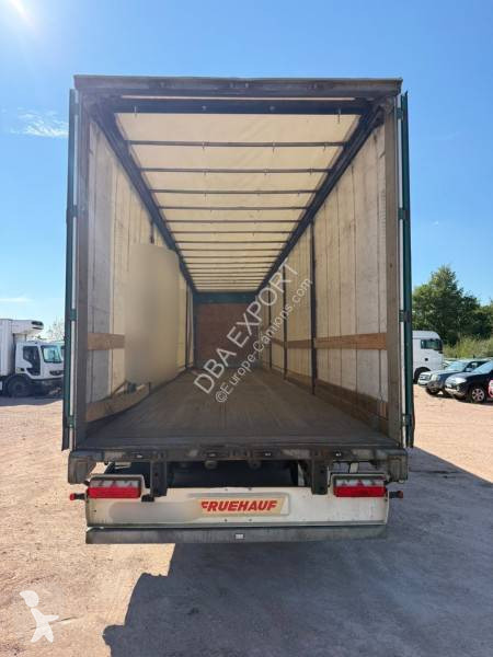 Fruehauf 3 essieux bâchée semi-trailer
