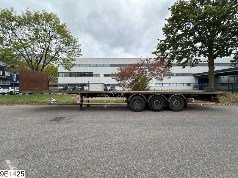 Fruehauf open laadbak Lifting axle semi-trailer