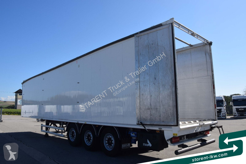 نصف مقطورة Stas 10mm 91m³ 2 x Liftachsen SAF...