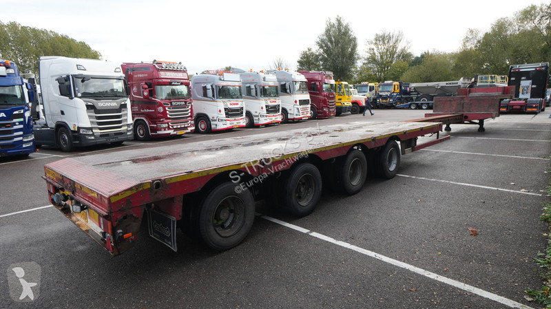 Oplegger Nooteboom 4 axle semi low loader 670cm...